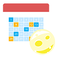 Moon Days Calendar